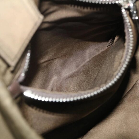 PRADA Hand Bag Nylon 2way Khaki Auth fm1303 - Picture 13 of 16